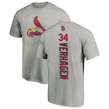 Ash Men's Drew VerHagen St. Louis Cardinals Backer T-Shirt -