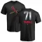 Black Men's Roddery Munoz St. Louis Cardinals Midnight Mascot T-Shirt -