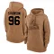 Brown Women's Matthew Svanson St. Louis Cardinals 2023 Salute to Service Pullover Hoodie