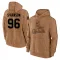 Brown Youth Matthew Svanson St. Louis Cardinals 2023 Salute to Service Club Pullover Hoodie