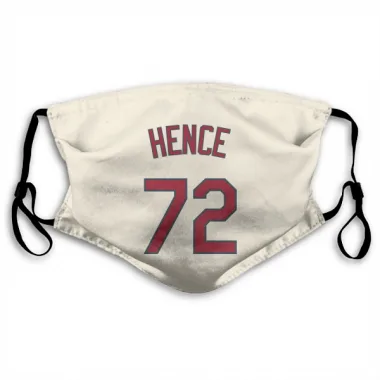 Cream St. Louis Cardinals Tink Hence   Face Mask