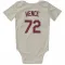 Cream St. Louis Cardinals Tink Hence   Newborn & Infant Bodysuit