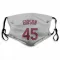 Gray St. Louis Cardinals Bob Gibson   Face Mask