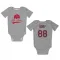 Gray St. Louis Cardinals Tekoah Roby   Newborn & Infant Bodysuit