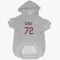 Gray St. Louis Cardinals Tink Hence   Dog & Cat Pet Hoodie