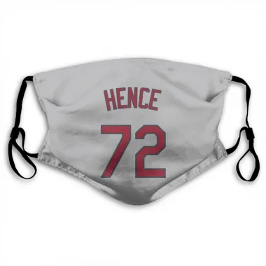 Gray St. Louis Cardinals Tink Hence   Face Mask