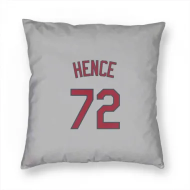 Gray St. Louis Cardinals Tink Hence   Pillow Cover (18 X 18)