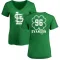 Green Women's Matthew Svanson St. Louis Cardinals Dubliner V-Neck T-Shirt - Kelly