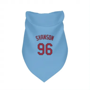 Light Blue St. Louis Cardinals Matthew Svanson   Dog & Cat Pet Bandana