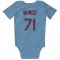 Light Blue St. Louis Cardinals Roddery Munoz   Newborn & Infant Bodysuit