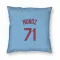 Light Blue St. Louis Cardinals Roddery Munoz   Pillow Cover (18 X 18)