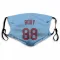 Light Blue St. Louis Cardinals Tekoah Roby   Face Mask