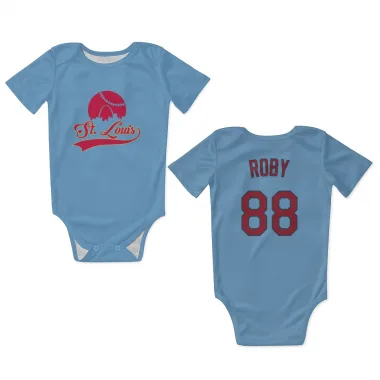 Light Blue St. Louis Cardinals Tekoah Roby   Newborn & Infant Bodysuit