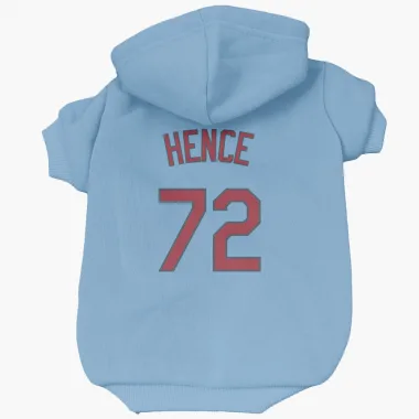 Light Blue St. Louis Cardinals Tink Hence   Dog & Cat Pet Hoodie