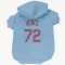 Light Blue St. Louis Cardinals Tink Hence   Dog & Cat Pet Hoodie