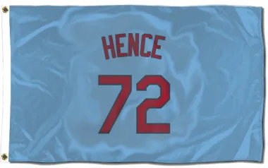 Light Blue St. Louis Cardinals Tink Hence   Flag (3 X 5)