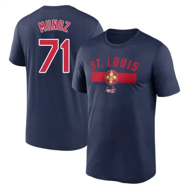 Navy Men's Roddery Munoz St. Louis Cardinals 2024 City Connect Performance T-Shirt