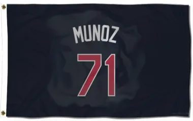 Navy St. Louis Cardinals Roddery Munoz   Flag (3 X 5)