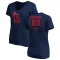 Navy Women's Matthew Koperniak St. Louis Cardinals RBI Slim Fit V-Neck T-Shirt -