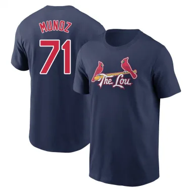 Navy Youth Roddery Munoz St. Louis Cardinals 2024 City Connect T-Shirt