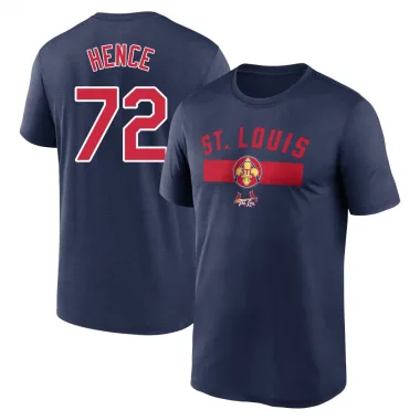 Navy Youth Tink Hence St. Louis Cardinals 2024 City Connect Performance T-Shirt