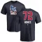 Navy Youth Tink Hence St. Louis Cardinals Name and Number Banner Wave T-Shirt -