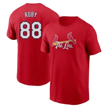 Red Men's Tekoah Roby St. Louis Cardinals 2024 City Connect Fuse T-Shirt