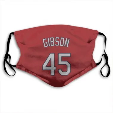 Red St. Louis Cardinals Bob Gibson   Face Mask