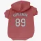 Red St. Louis Cardinals Matthew Koperniak   Dog & Cat Pet Hoodie