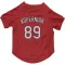 Red St. Louis Cardinals Matthew Koperniak   Dog & Cat Pet Jersey