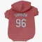 Red St. Louis Cardinals Matthew Svanson   Dog & Cat Pet Hoodie