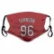 Red St. Louis Cardinals Matthew Svanson   Face Mask