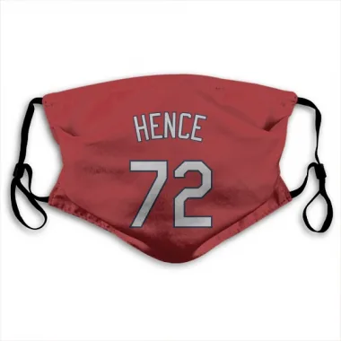 Red St. Louis Cardinals Tink Hence   Face Mask