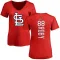 Red Women's Tekoah Roby St. Louis Cardinals Backer Slim Fit T-Shirt -