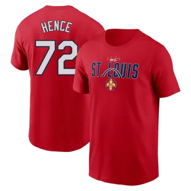 Red Youth Tink Hence St. Louis Cardinals 2024 City Connect Graphic T-Shirt