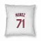 White St. Louis Cardinals Roddery Munoz   Pillow Cover (18 X 18)