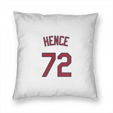 White St. Louis Cardinals Tink Hence   Pillow Cover (18 X 18)